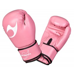 Bokshandschoenen dames roze...