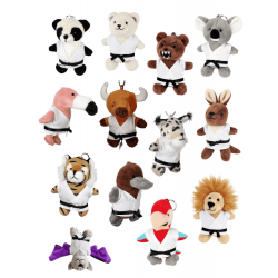 Plush toy keychain (approx....