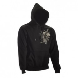 Karate Hoodie Trace zwart
