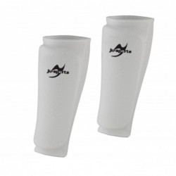 Shin guard white