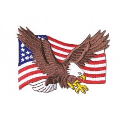 Patch USA aigle