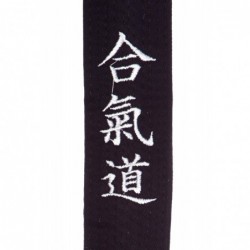 Ceinture brodée Aikido...