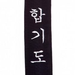 Ceinture brodée Hapkido...