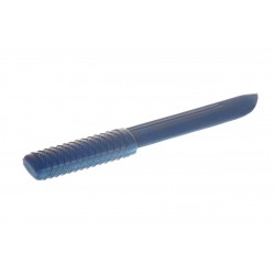 Rubberen mes kort kleur